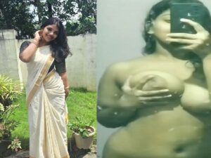 naadan mallu girlfriend showing big boobs before