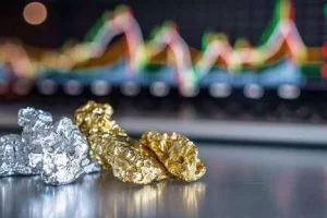 Advanced silver COMEX trading market chart with professional commodity signals, technical analysis, and live market trends